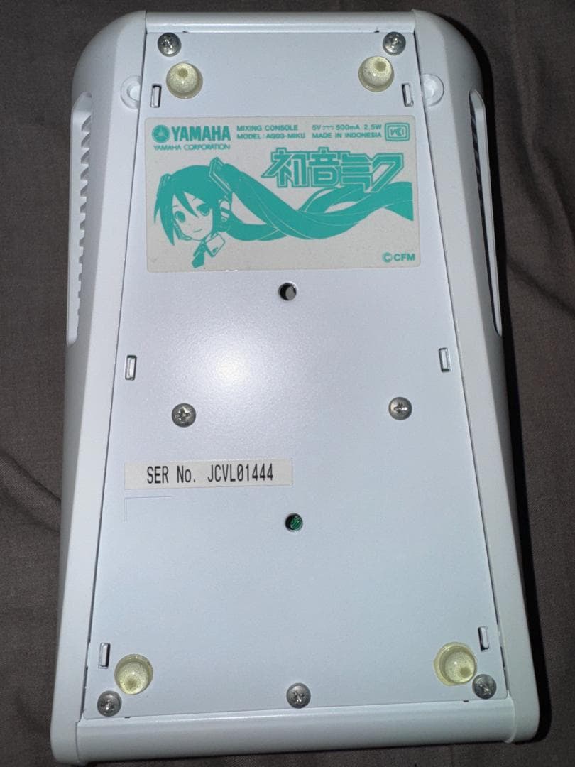 YAMAHA ウェブキャスティングミキサー 3チャンネル AG03-MIKU