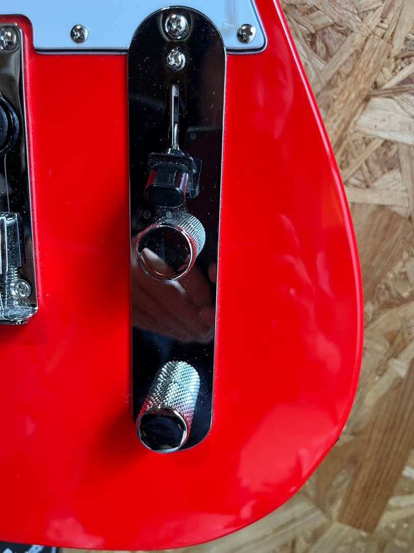 『美品』SQUIER BY FENDER Telecasterレースレッド