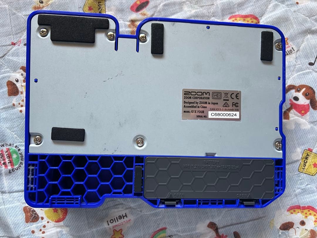 ギター ZOOM G1X FOUR  Blue IKEBE ORIGINAL