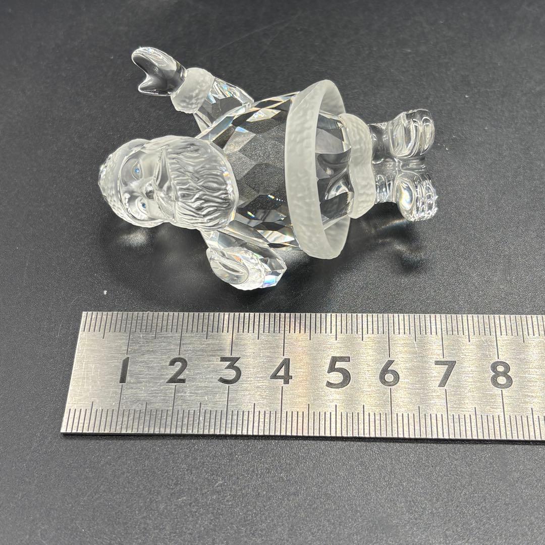 スワロフスキー　置物　　オブジェ　クリスマス　サンタクロース　no.175