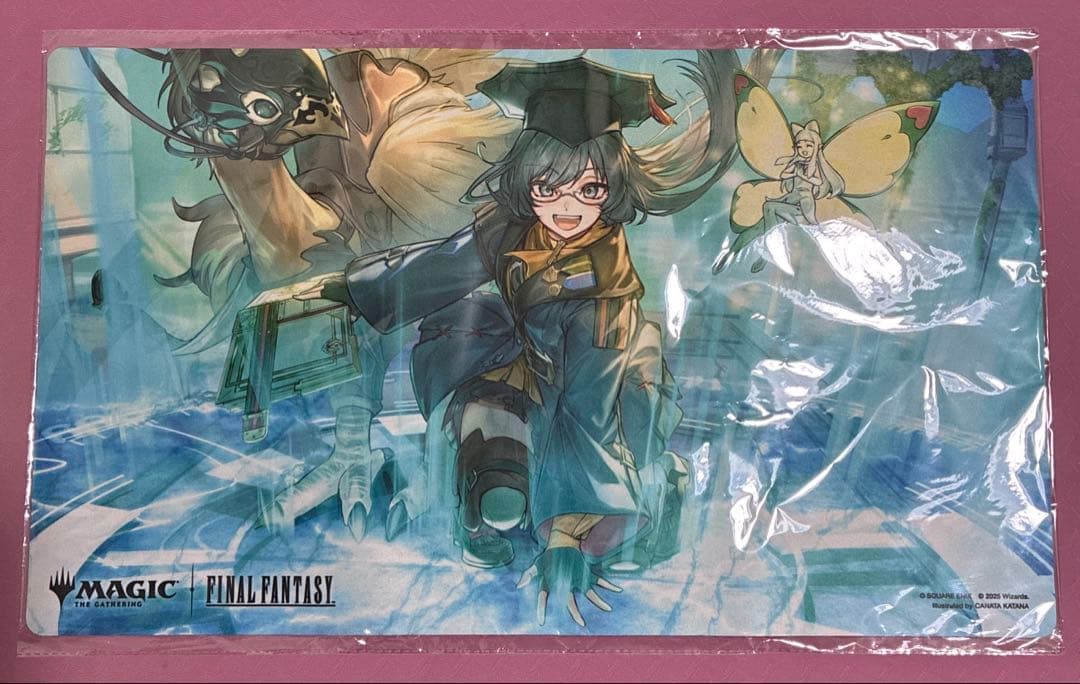MTG FINAL FANTASY プレイマット 瞬唱の魔道士