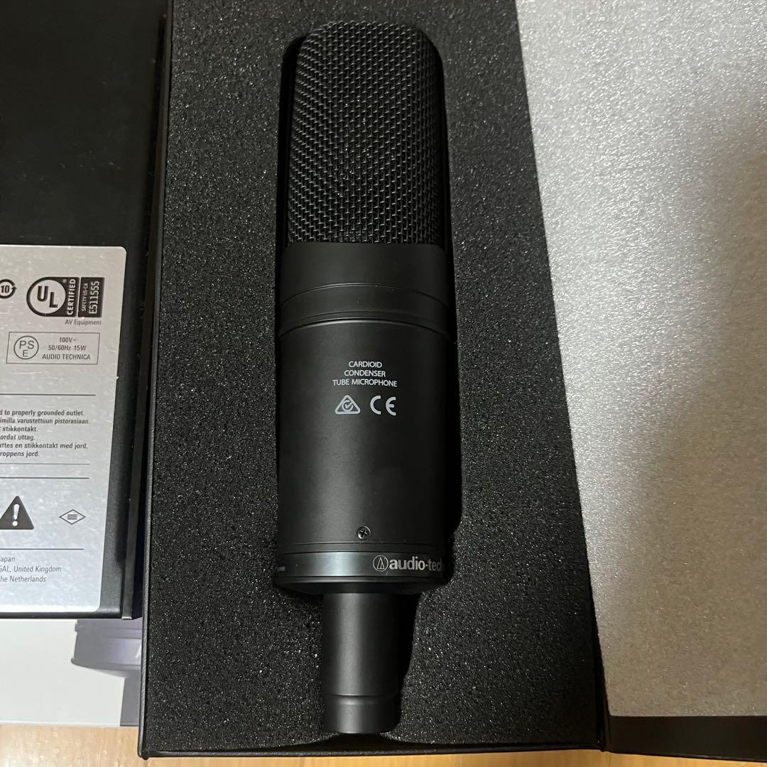 [美品]AT4060a 真空管コンデンサーマイク