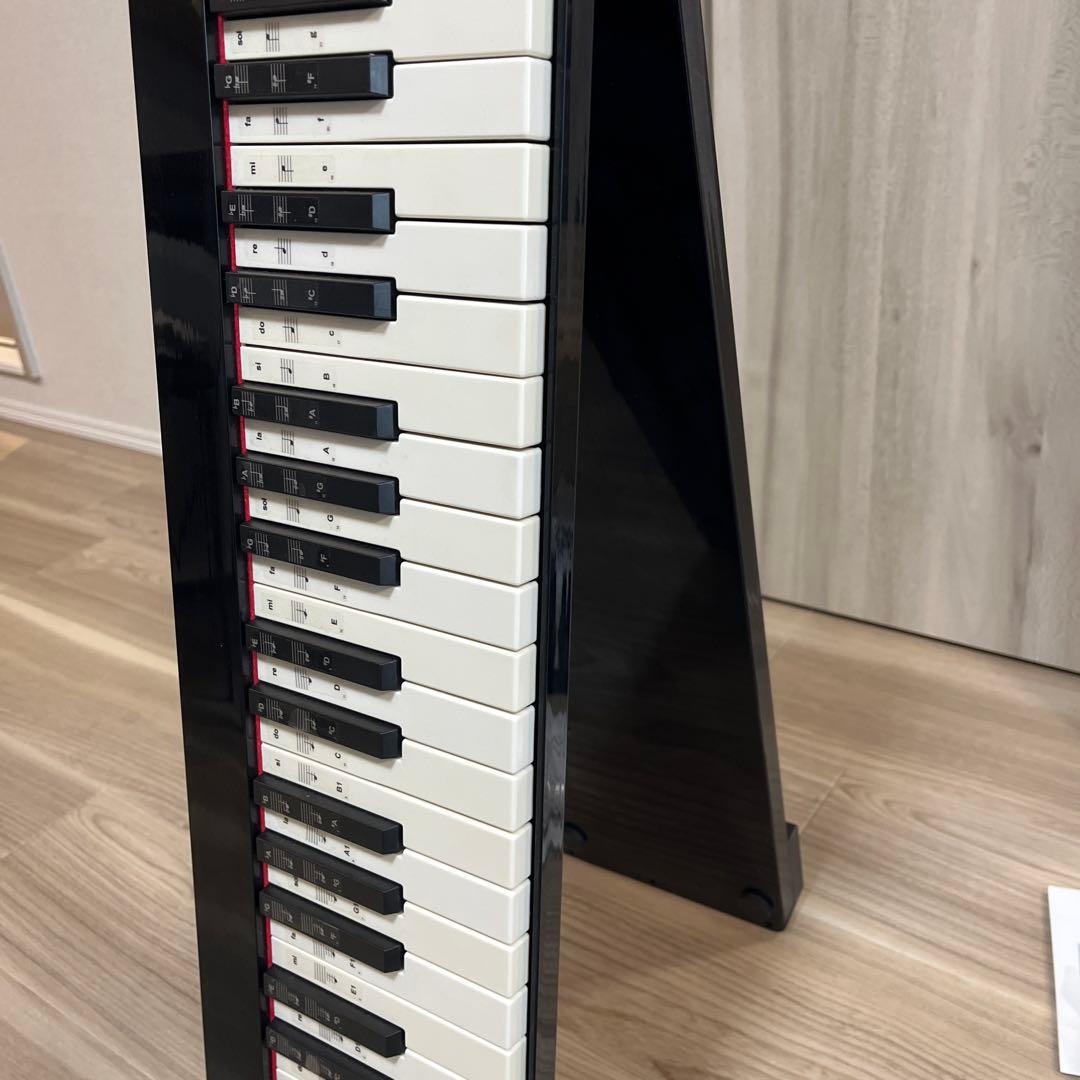 TOMOI 88鍵番　電子ピアノキーボード 折りたたみ式　付属品付　midi対応