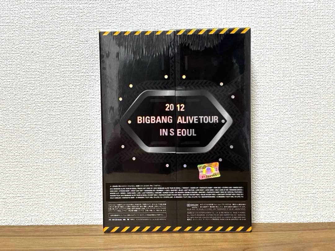 BIGBANG 2012 ALIVE TOUR IN SEOUL 初回生産限定盤