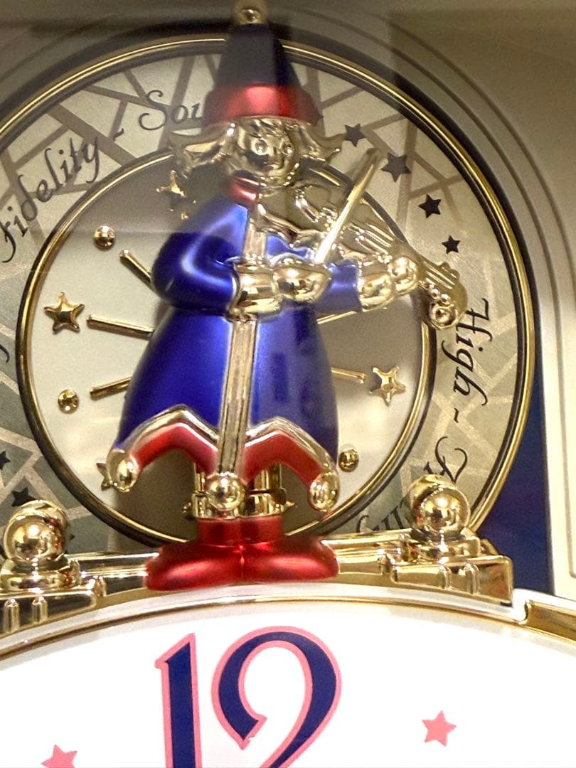 SEIKO からくり時計 ウェーブシンフォニー 電波時計 RE555S 音楽