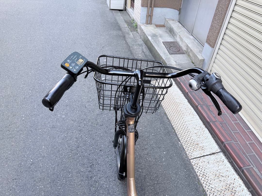 子供乗せ　パナソニック　電動アシスト自転車 チャイルドシート付き