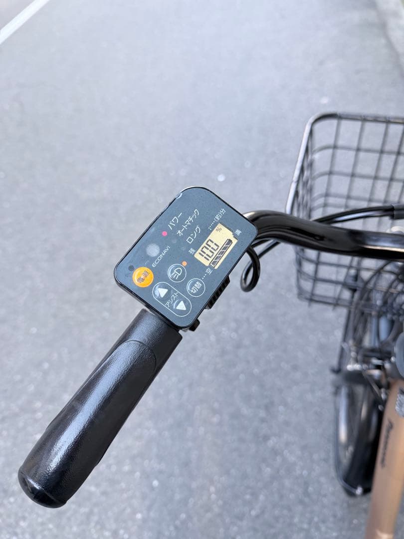 子供乗せ　パナソニック　電動アシスト自転車 チャイルドシート付き