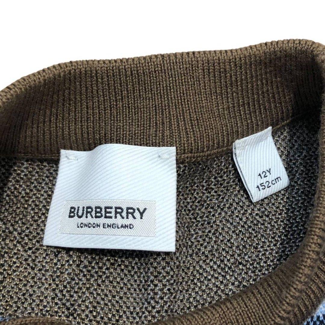 BURBERRY ニット セーター パンツ セットアップ 12Y/14Y
