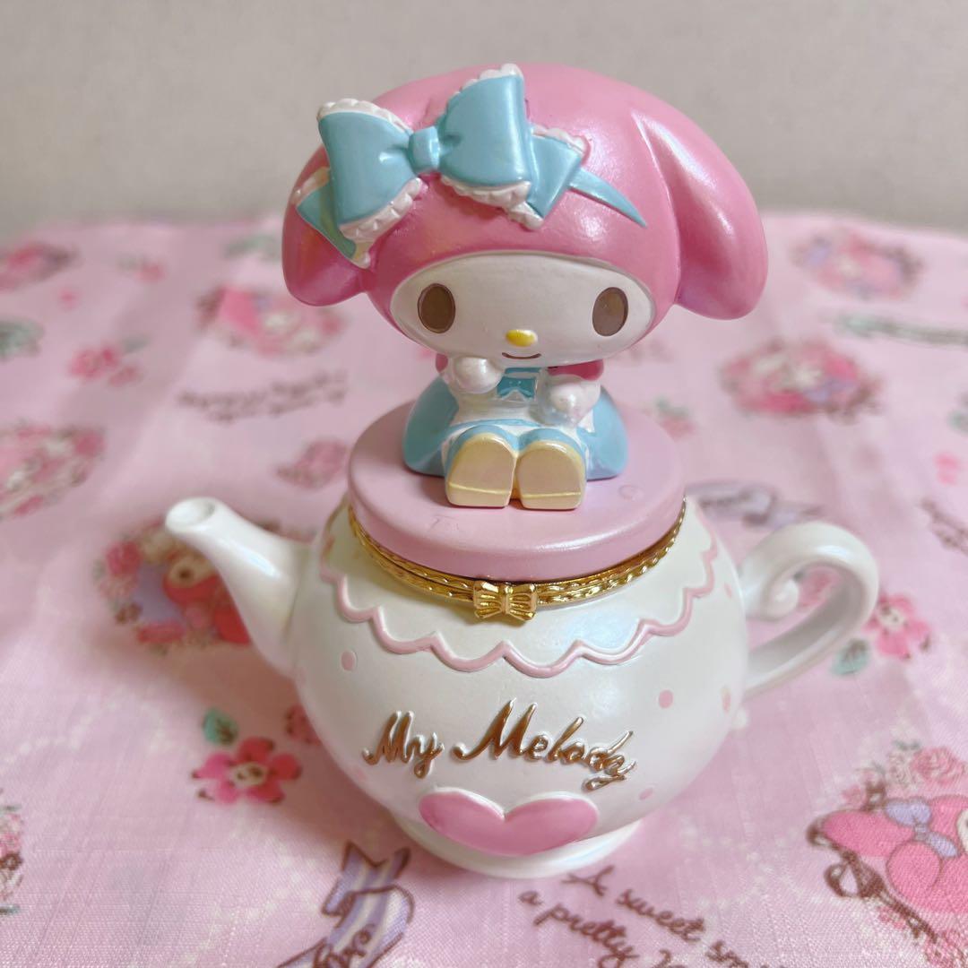 24時間限定お値下げ【レア】マイメロ　不思議の森　ティーポット型　小物入れ