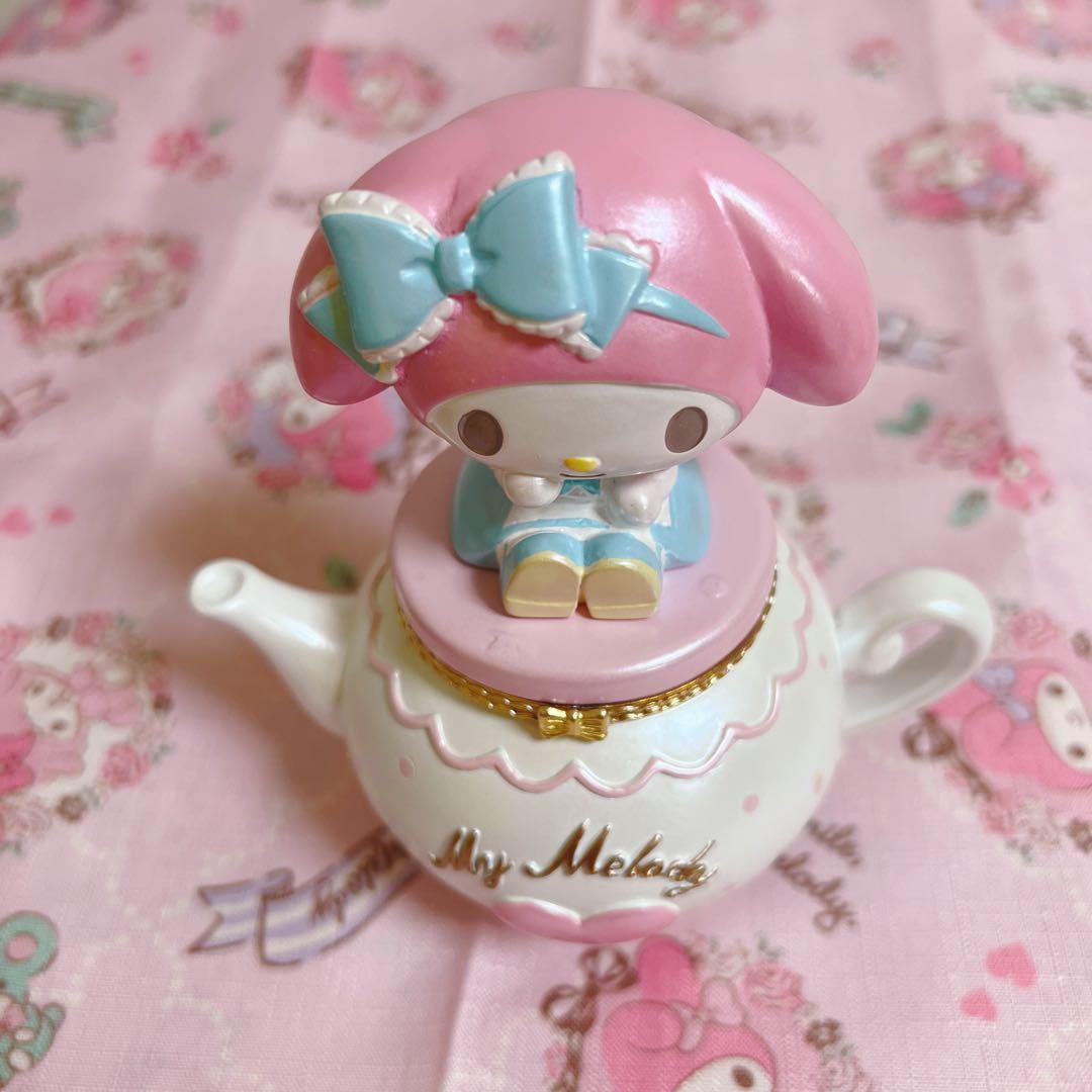 24時間限定お値下げ【レア】マイメロ　不思議の森　ティーポット型　小物入れ