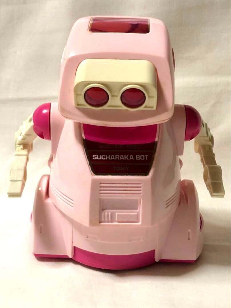 昭和レトロ　トミー　スチャラカボット　リアクションロボット　ピンク　希少