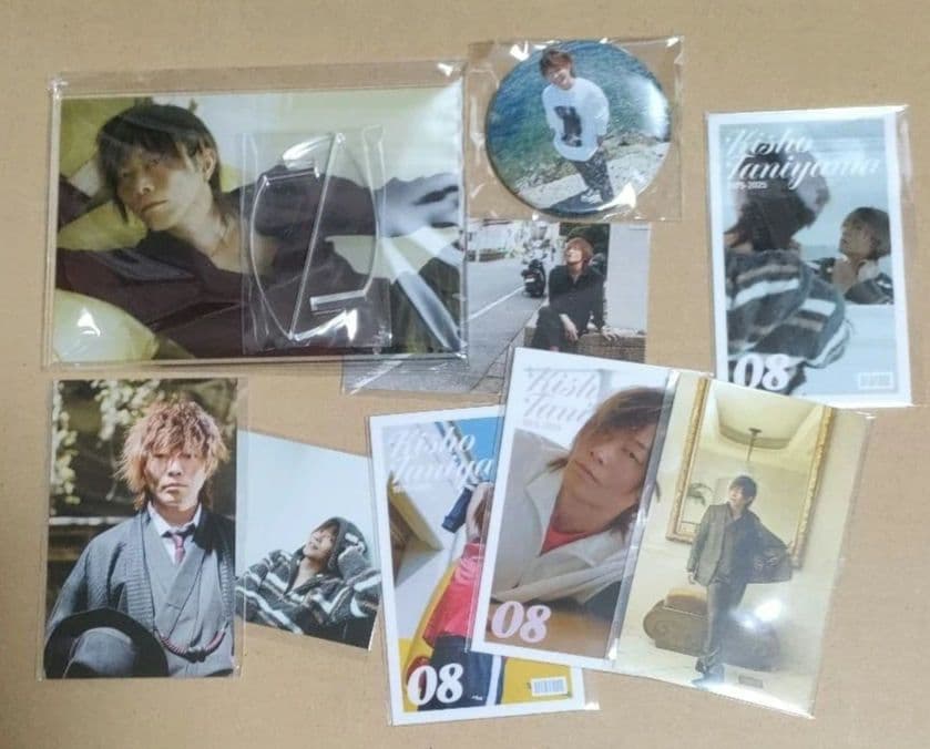 谷山紀章 ラッフルくじ 9点セット