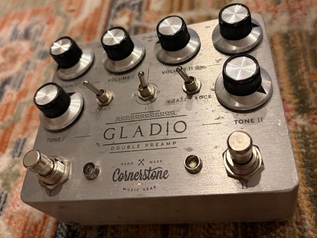 ギター GLADIO Double Preamp Cornerstone