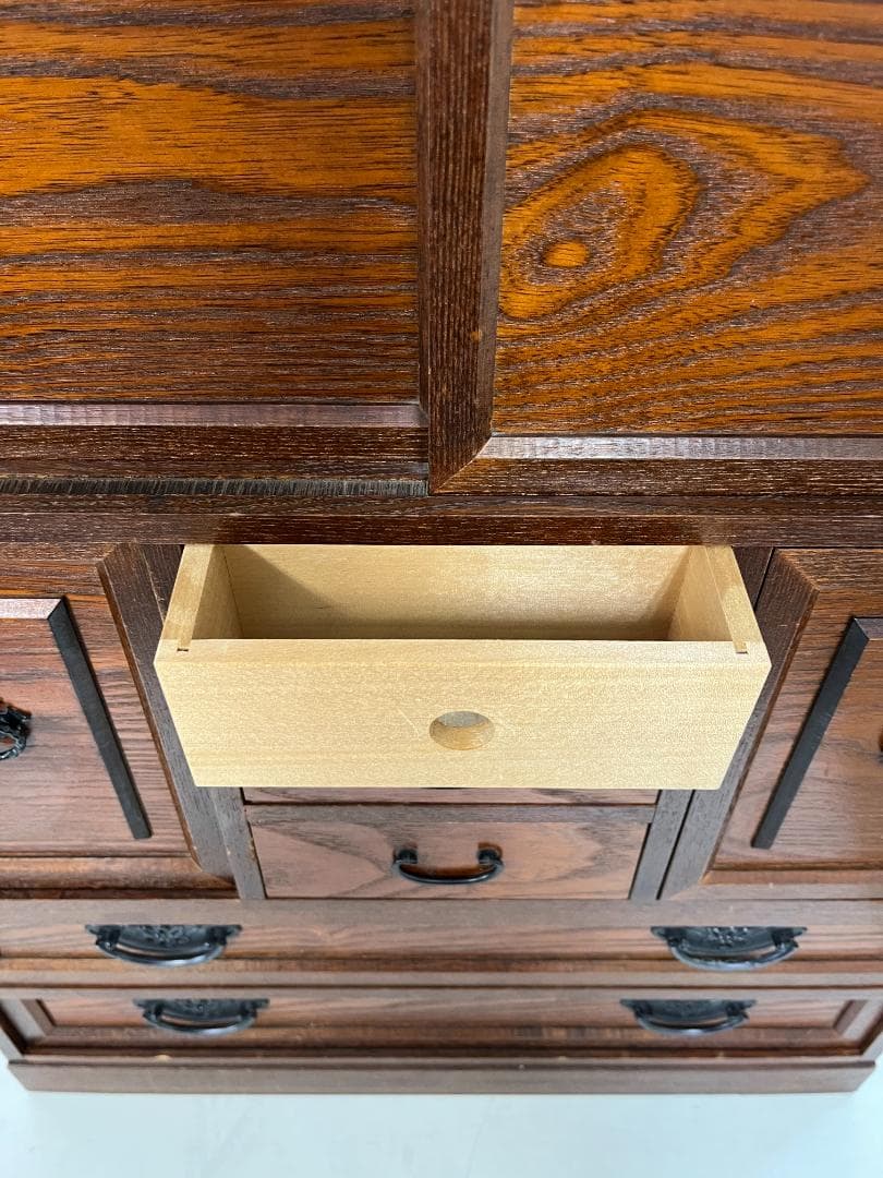 からくり箪笥　伝統工芸　日本文化センター　昭和レトロ　ヴィンテージ　f860