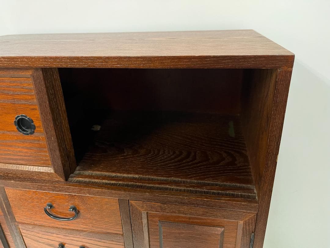 からくり箪笥　伝統工芸　日本文化センター　昭和レトロ　ヴィンテージ　f860