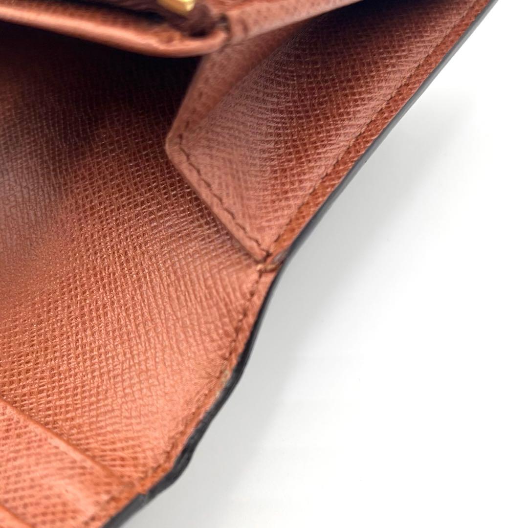 極美品 ルイヴィトン モノグラム ポルトモネ ビエ トレゾール