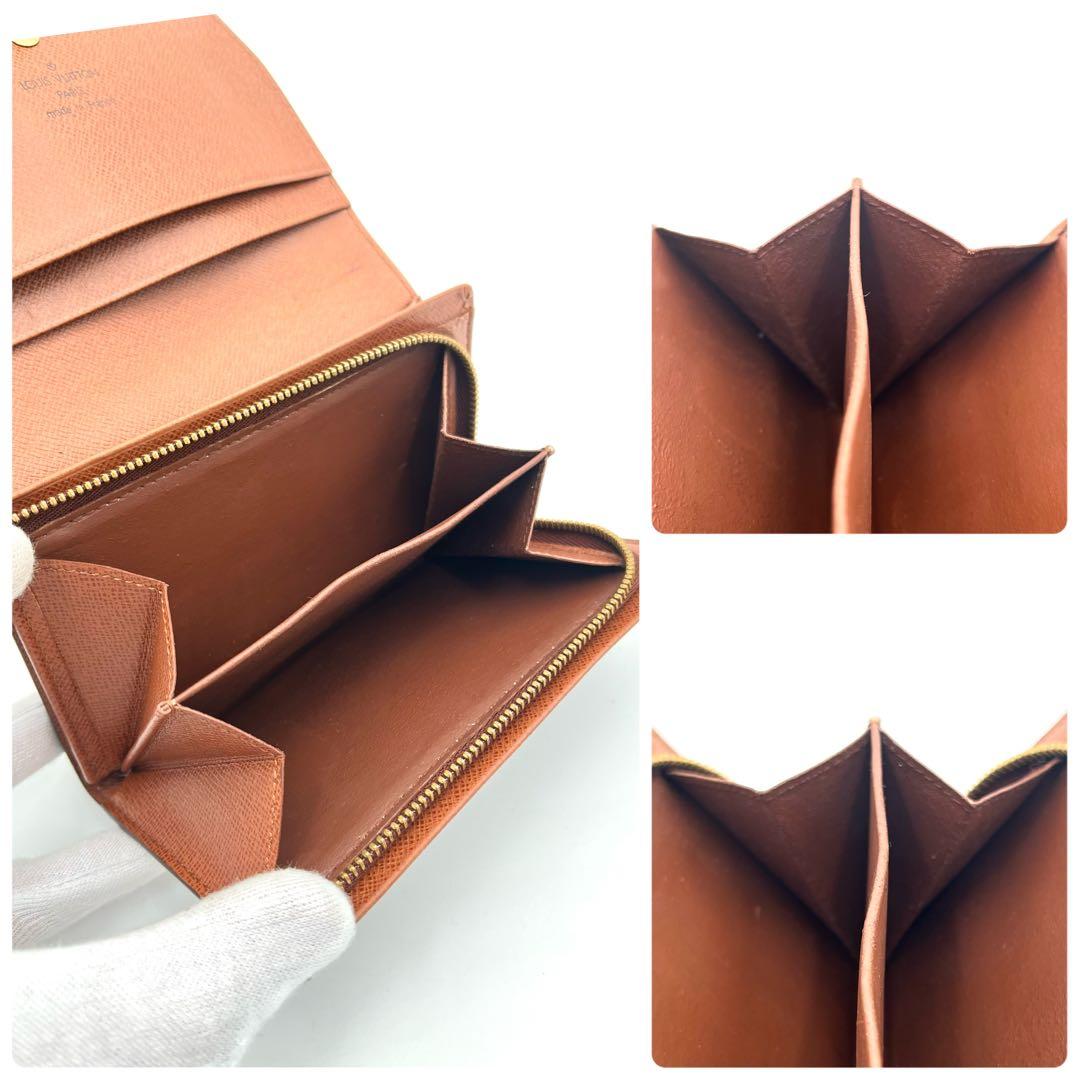 極美品 ルイヴィトン モノグラム ポルトモネ ビエ トレゾール