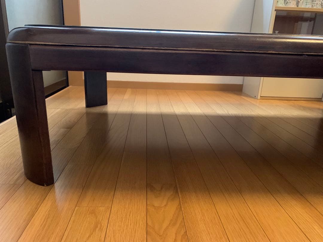 ダークブラウン 長方形 こたつ 150×90×35（送料込）