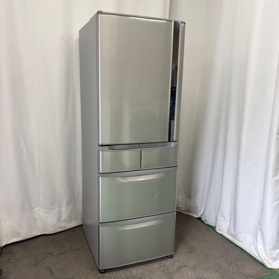 ★907　日立　冷蔵庫　大型　500-600ℓ　安い　左開き　自動製氷　設置無料