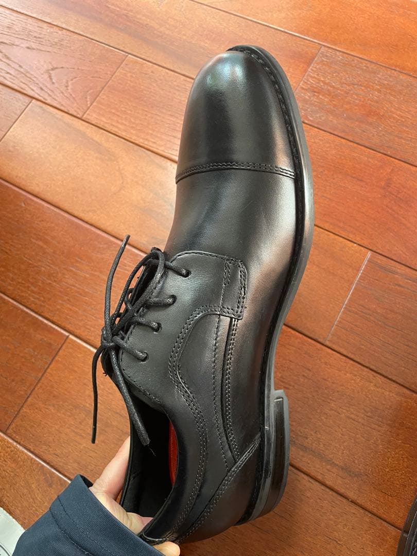 新品　ROCKPORT 防水 黒 ビジネスシューズ