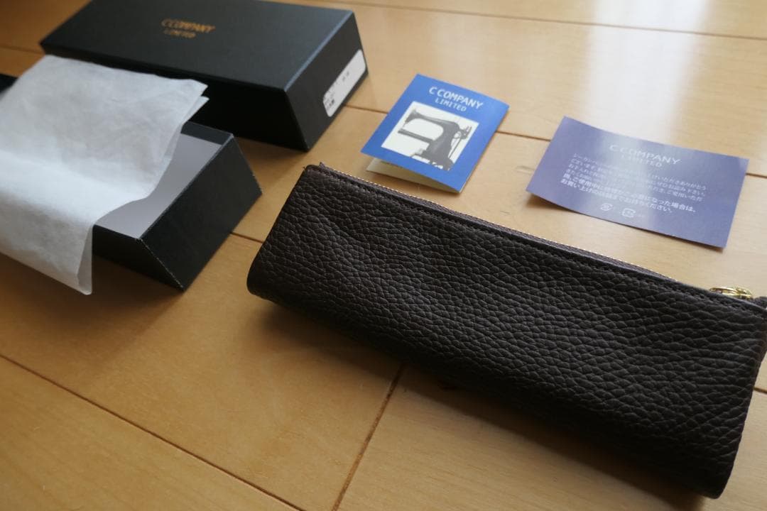 ルポ REPOS ペンケース 復刻版 ダークブラウン Cカンパニー