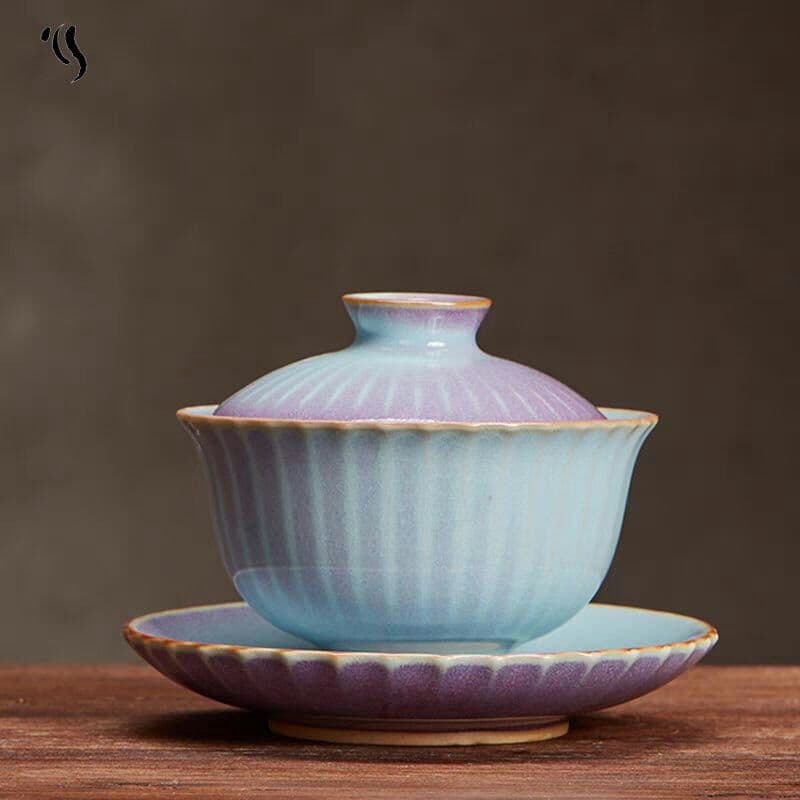 鈞窯鈞磁蓋碗単一陶磁器敬茶椀I