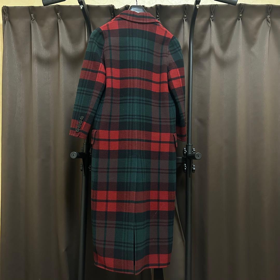 Burberry チェック柄 ロングコート