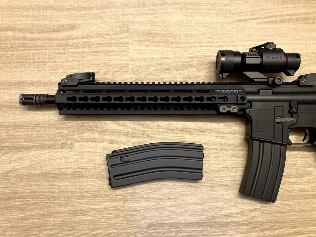 次世代電動ガン SOPMOD M4 カスタム　光学サイト付き