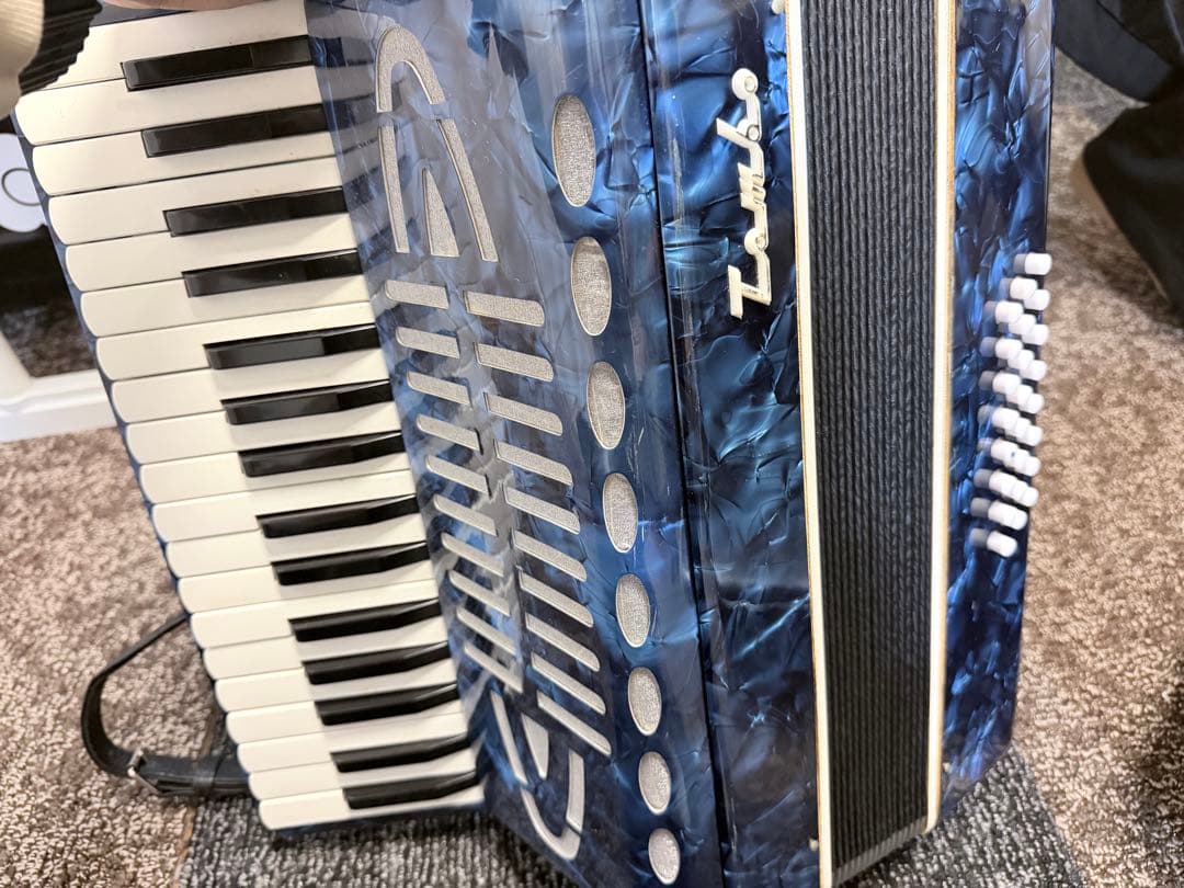 TOMBO 手風琴 No.241 日本製 YAMAHA製ソフトケース付き 中古
