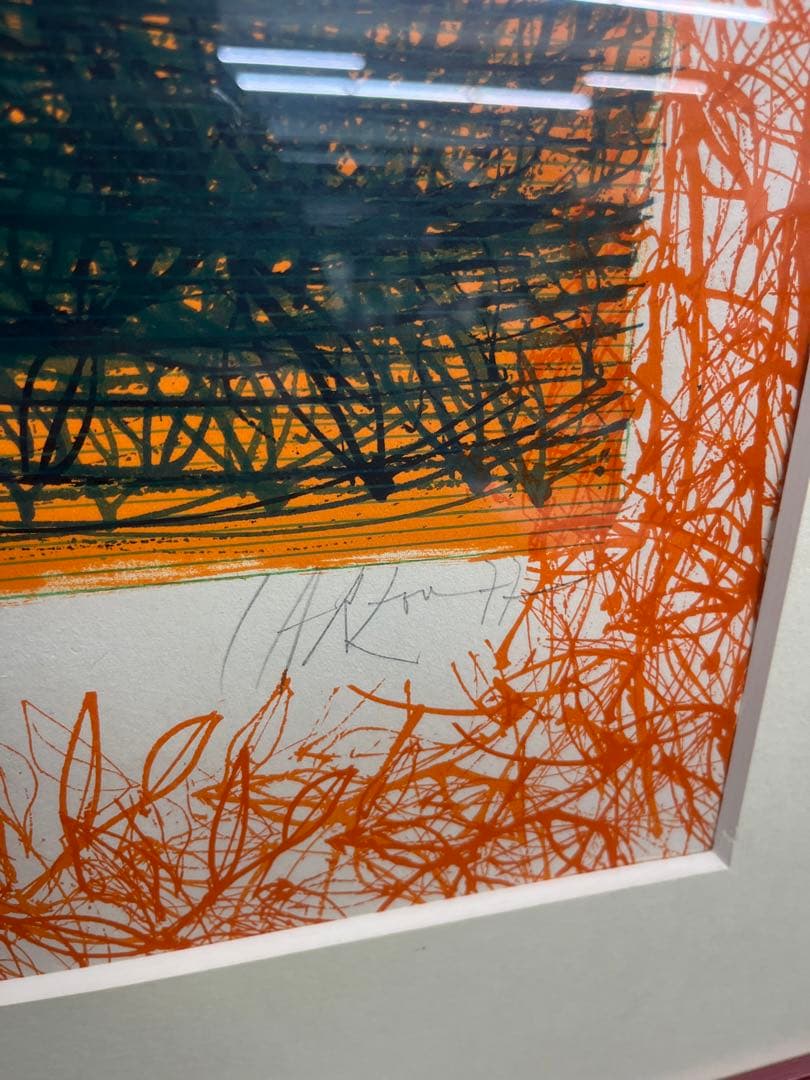 リトグラフ Jean Carzou ジャン・カルズー　61/122 直筆サイン