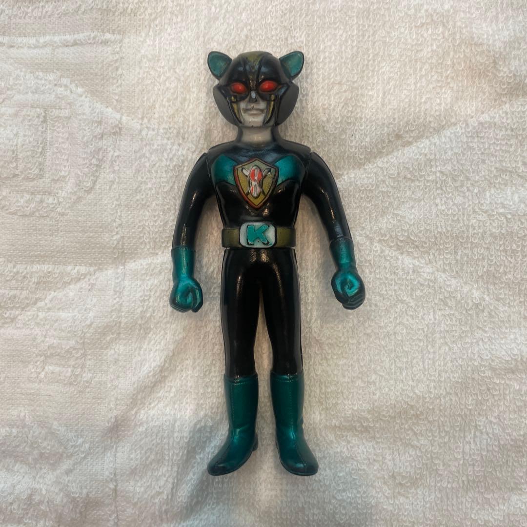 バトルフィーバーJ 5体 特撮 ヒーロー ソフビ 1979年 当時物 ポピー