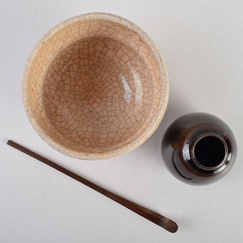 茶道具　桑茶箱　茶碗　棗　香合など　8点　一式　M　R9405