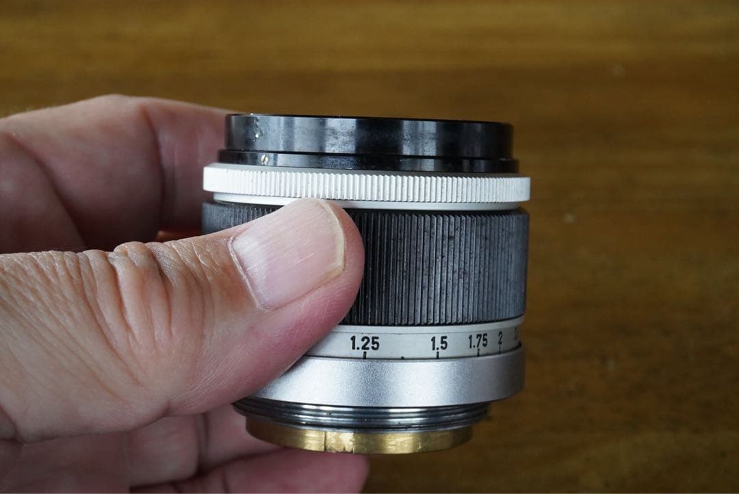 キャノンレンズ　50mmF1.8 Lマウント