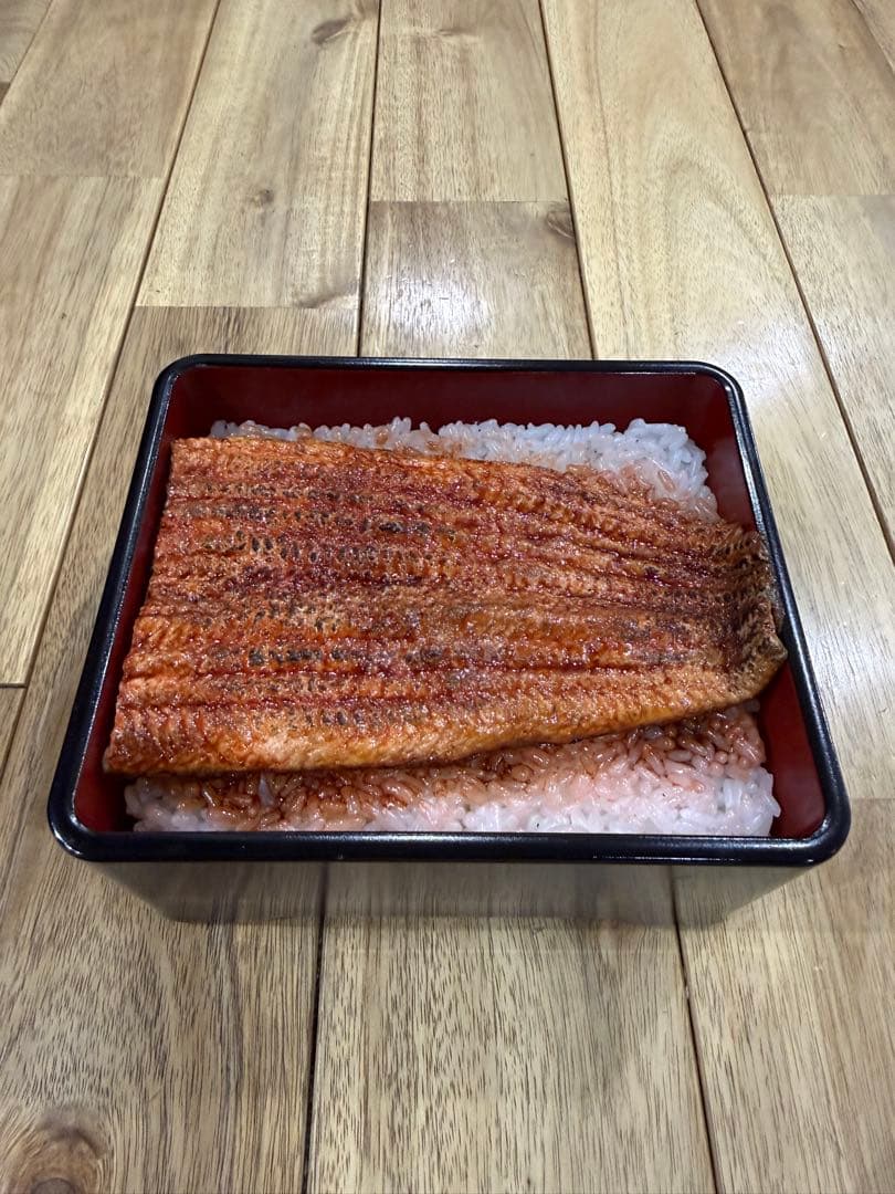 ［新品］うなぎ 鰻重 食品サンプル　15cm×12cm