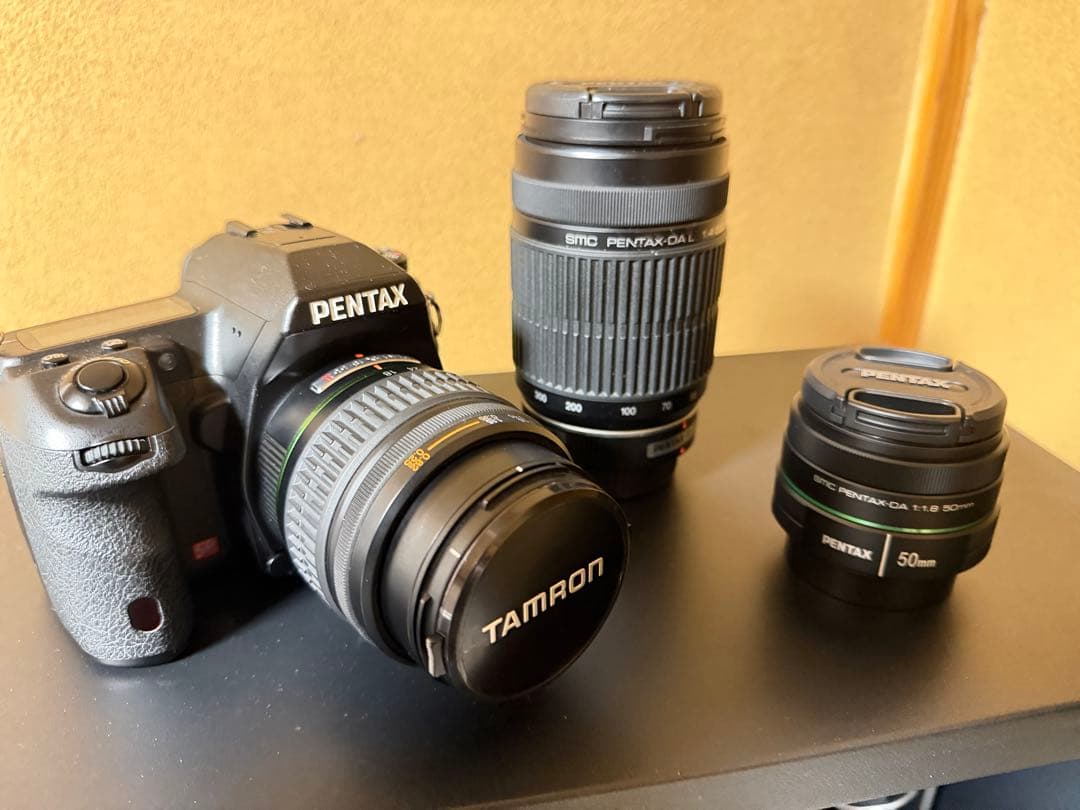 PENTAX K-7ダブルレンズ+ smc PENTAX-DA 50mmF1.8