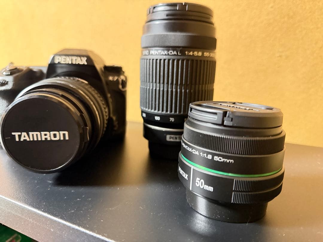 PENTAX K-7ダブルレンズ+ smc PENTAX-DA 50mmF1.8