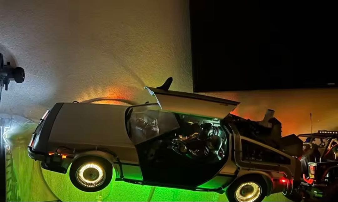 1/6ホットトイズ バックトゥザフューチャー パート2 デロリアンタイムマシーン