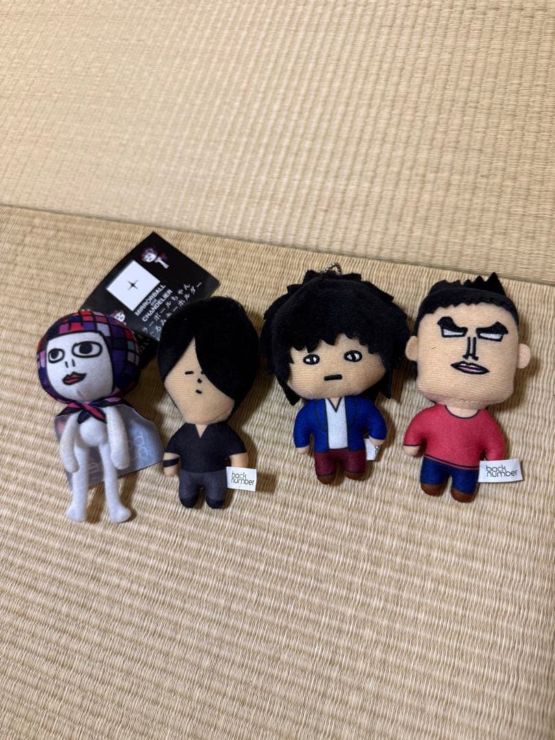 back number ツアーマスコット4体set