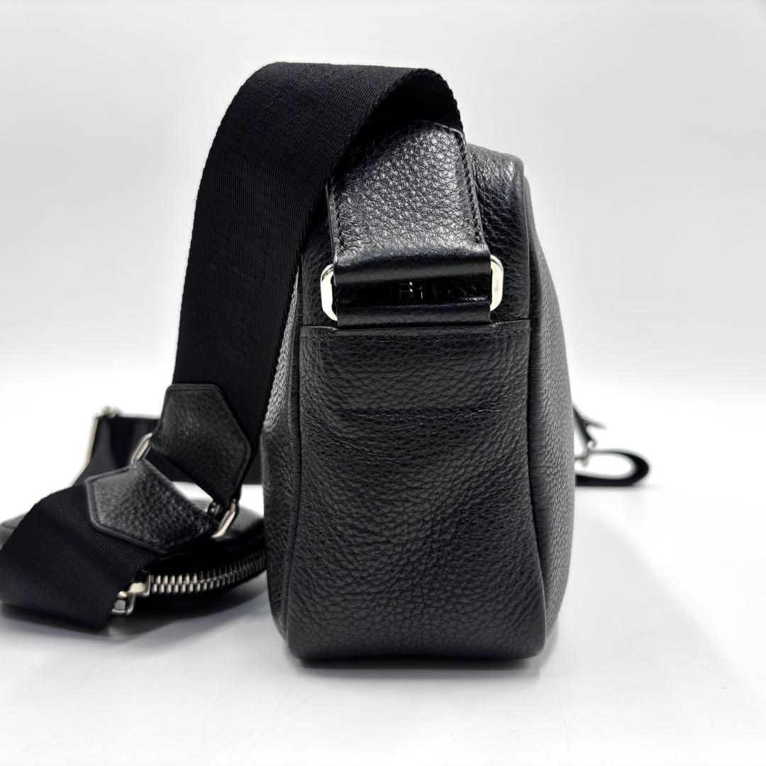 【極美品】 PRADA プラダ ショルダーバッグ ヴィッテロ ブラック 黒