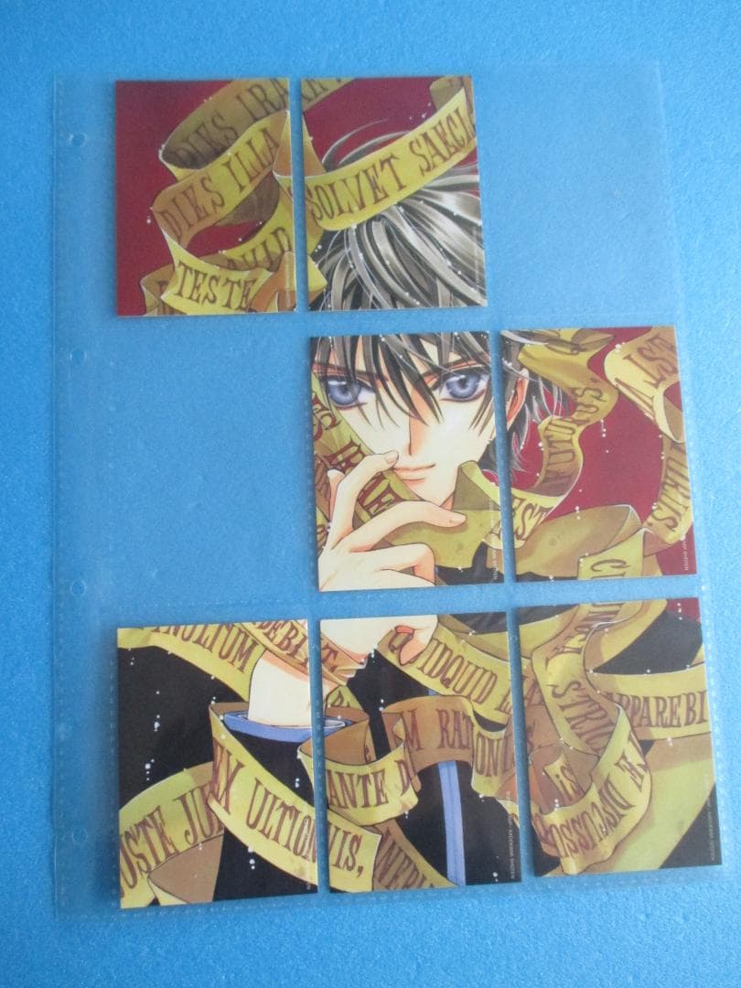 年代物◎CLAMP X　トレカセット　ファイル付◎クランプエックスカード