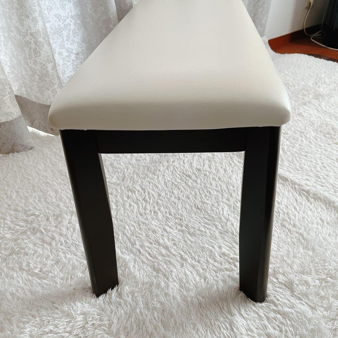 a_kimura様リクエスト品】nitori ニトリ ベンチ ホワイト ダイニン