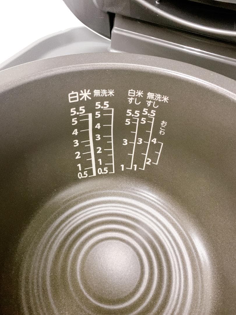 TOSHIBA IH炊飯器 RC-10HGX ホワイト