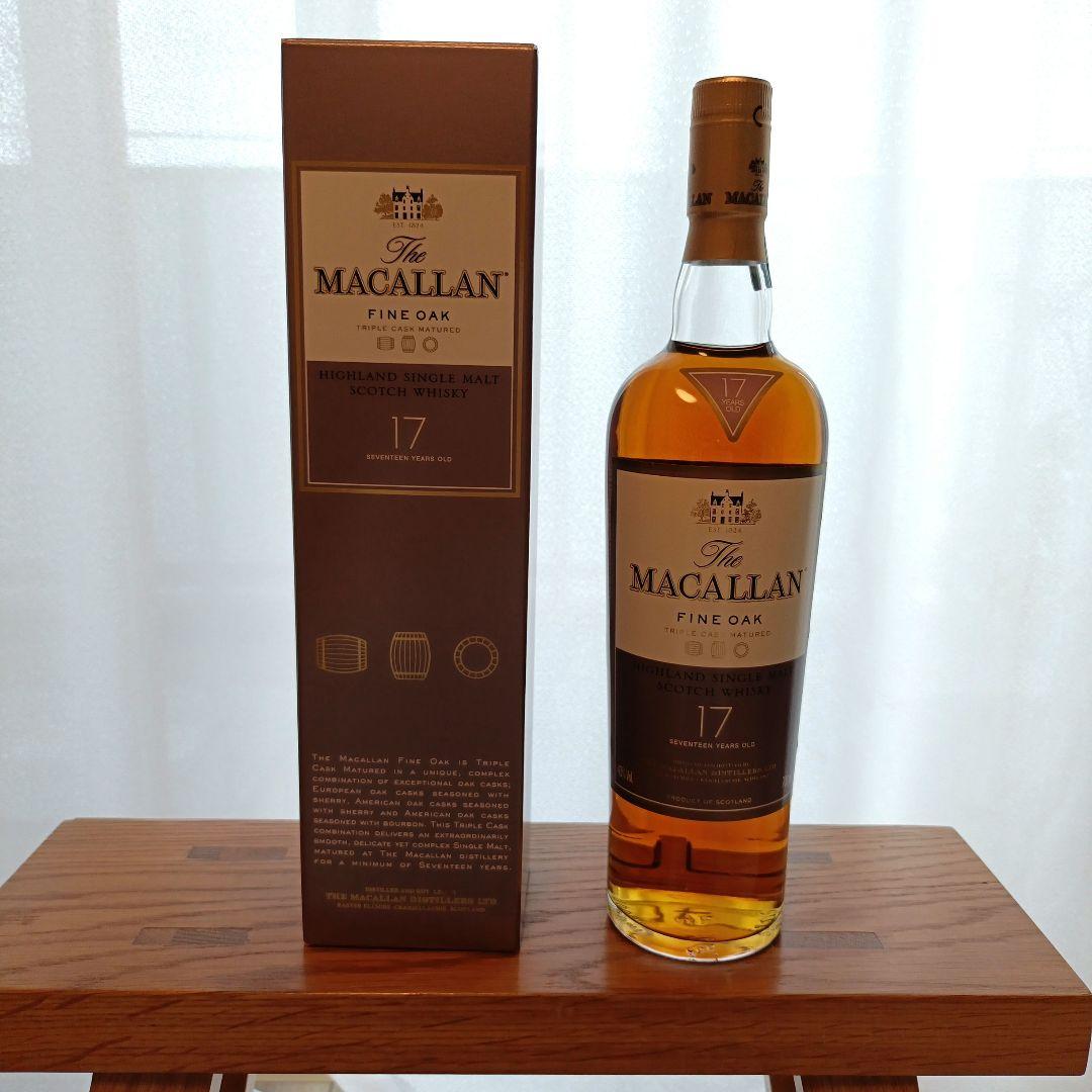 マッカラン　ファインオーク　17年　未開封