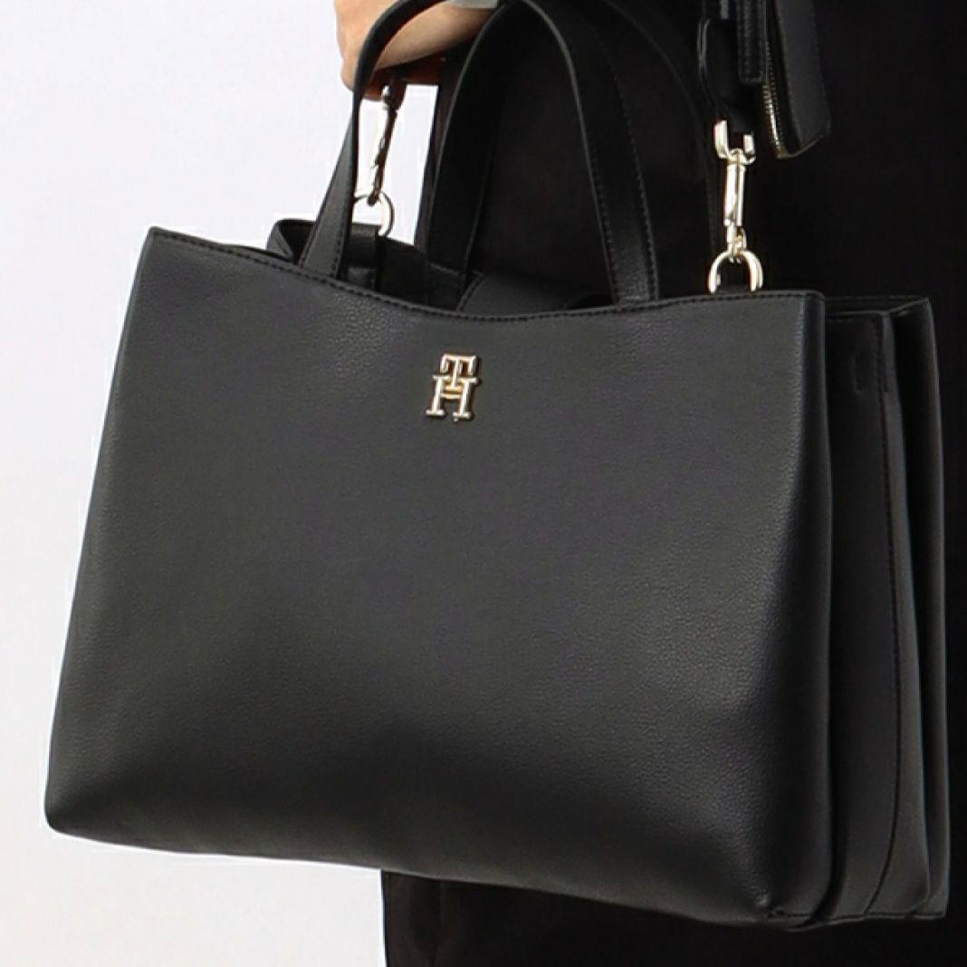  モノグラム2WAYサッチェルバッグ ブラック OS