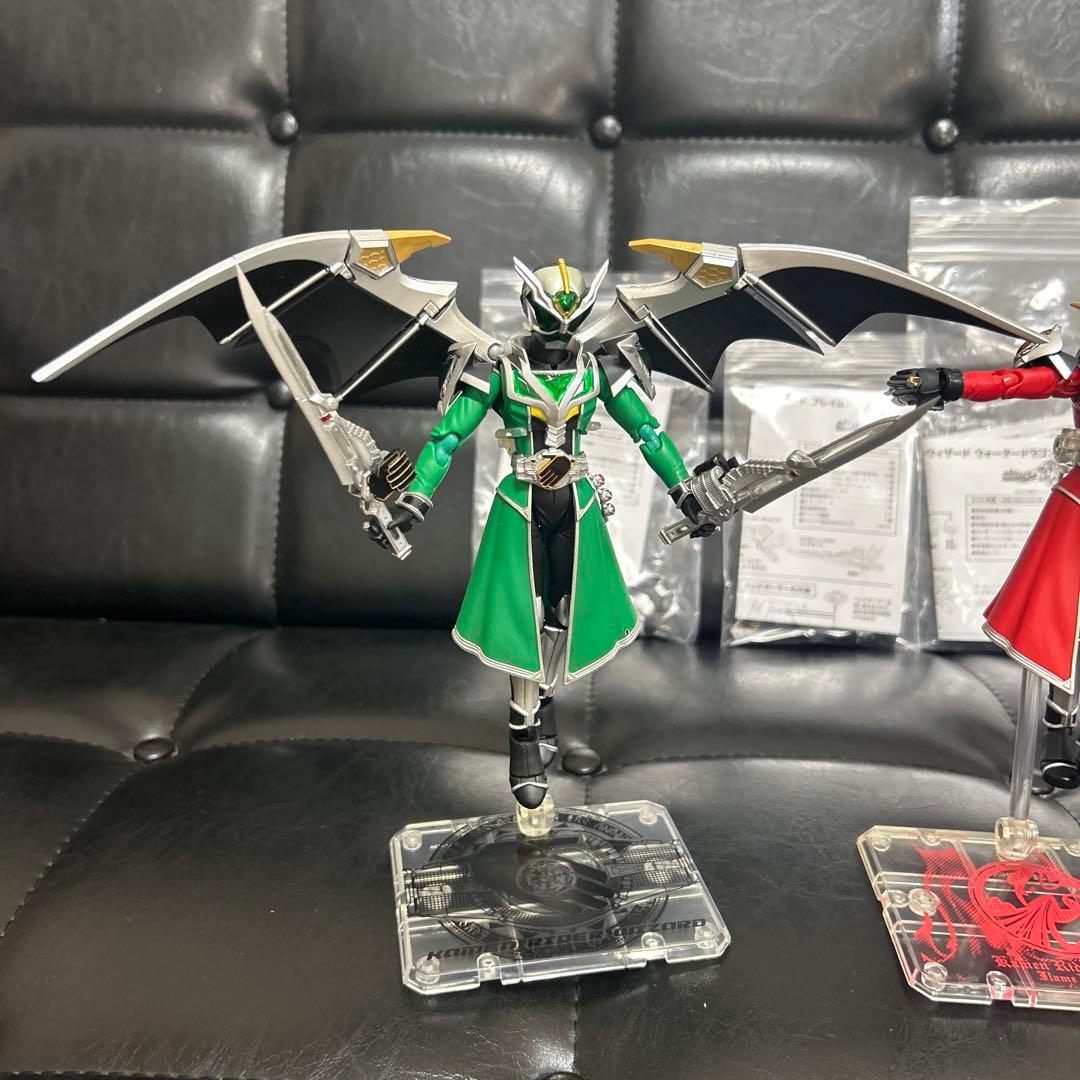仮面ライダー ウィザード S.H.Figuarts 4点 オールドラゴンセット