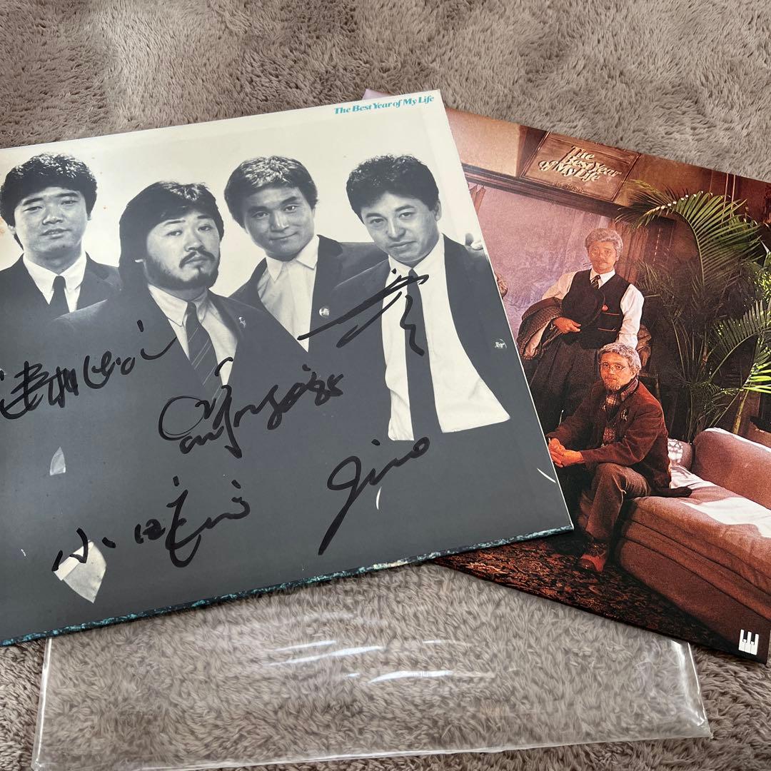 貴重！直筆サイン入 オフコース/The Best Year of My Life