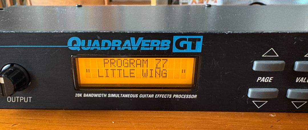 ALESIS QUADRAVERB GT （アレシス クアドラバーブGT）