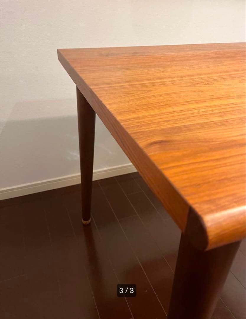 【引越2月25日まで】大塚家具オリジナル　ダイニングテーブル　ウォールナット突板