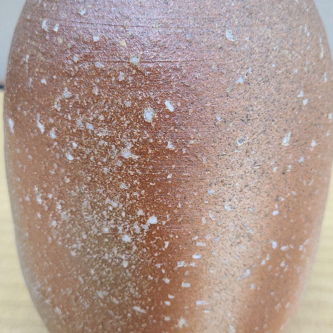 信楽焼 大谷司朗作 花入 高さ7.5寸（約23cm） 共箱なし 本物保証