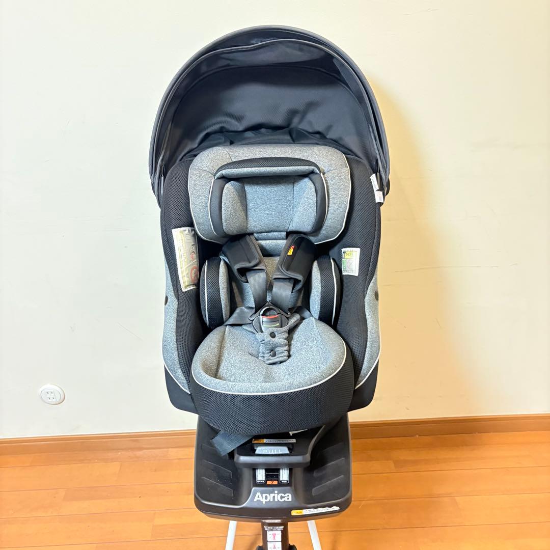 【匿名配送】Aprica クルリラ プラス 360° セーフティAB ブラック